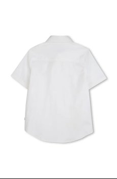 Детская хлопковая рубашка BOSS