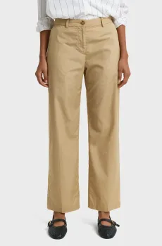 Женские бежевые брюки LIGHTWEIGHT CHINOS Бежевый 38 Gant 4150345