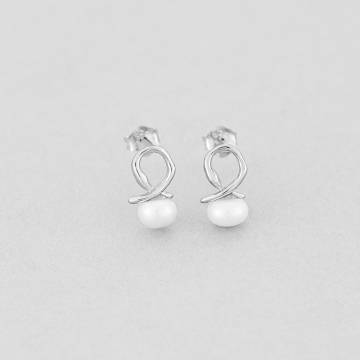 Серебряные серьги Minimal 520844б Серебряные серьги Minimal 520844б