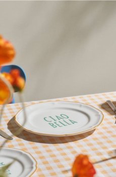 Тарілка - блакитний