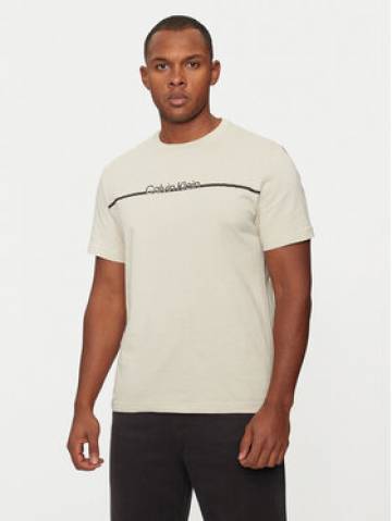 Calvin Klein Футболка K10K113802 Бежевий Regular Fit Calvin Klein Футболка K10K113802 Бежевий Regular Fit