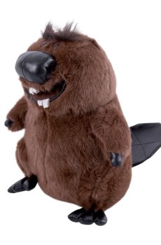 Мягкая игрушка Shantou Jinxing Бобер, 20 см, от 3 лет (C6102)