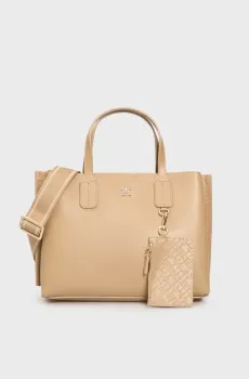 Женская бежевая сумка TH DISTINCT MINI TOTE Бежевый ONESIZE Tommy Hilfiger AW0AW17192