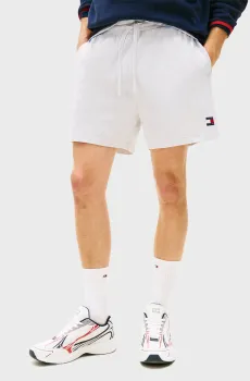 Мужские светло-серые шорты WAFFLE Серый M Tommy Jeans DM0DM23016