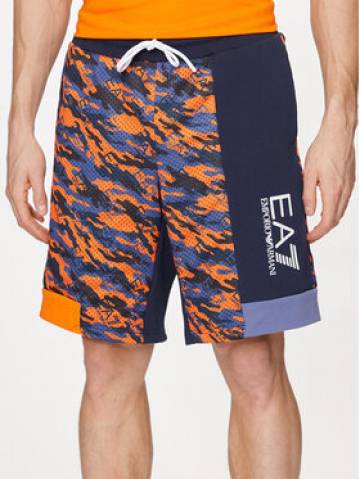 EA7 Emporio Armani Спортивні шорти 3DPS60 PJEQZ 2605 Оранжевий Regular Fit EA7 Emporio Armani Спортивні шорти 3DPS60 PJEQZ 2605 Оранжевий Regular Fit