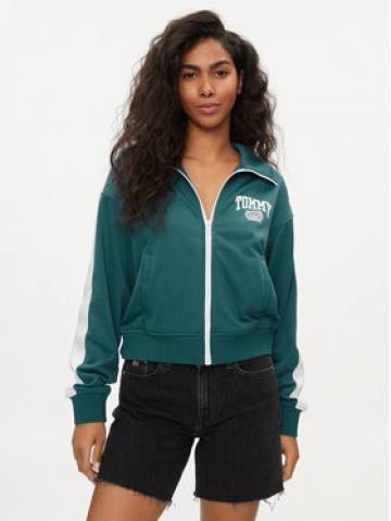Tommy Jeans Світшот Varsity DW0DW17783 Зелений Regular Fit Tommy Jeans Світшот Varsity DW0DW17783 Зелений Regular Fit