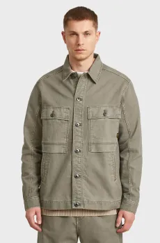 Мужская зеленая джинсовая рубашка Mosa Зеленый XL G-Star RAW D26462,D752