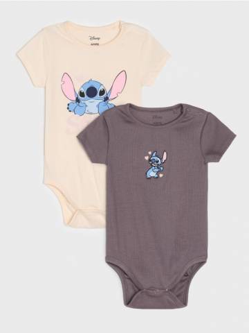 Боді, 2 шт. Stitch - кремовий Боді, 2 шт. Stitch - кремовий