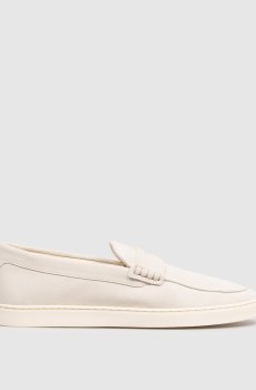 Серые замшевые слипоны