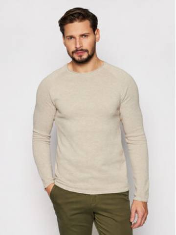 Jack&Jones Светр Hill 12157321 Бежевий Regular Fit Jack&Jones Светр Hill 12157321 Бежевий Regular Fit
