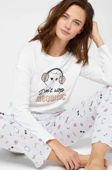 Женский белый лонгслив SYBILE Белый XL Etam 6513683