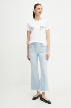 Хлопковая футболка Marella CAUCASO