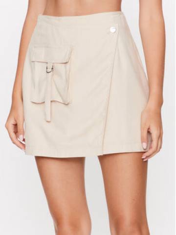 ONLY Cпідниця-міні 15295560 Écru Regular Fit ONLY Cпідниця-міні 15295560 Écru Regular Fit