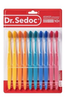 Набор зубных щеток Lion Dr.Sedoc Advanced, 10 шт