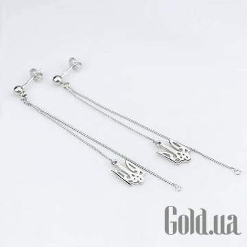 Серьги с подвесками Silvex925 Серьги с подвесками Silvex925