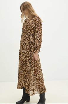 Платье с шёлком Answear.LAB