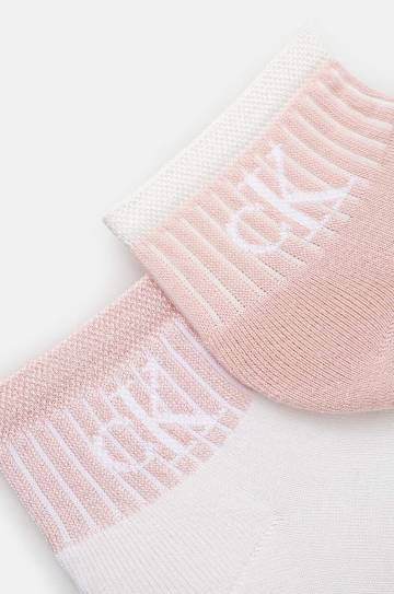 Носки Calvin Klein Jeans 2 шт женские цвет розовый 701230599 Носки Calvin Klein Jeans 2 шт женские цвет розовый 701230599