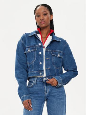 Tommy Jeans Джинсова куртка Claire DW0DW18207 Голубий Regular Fit Tommy Jeans Джинсова куртка Claire DW0DW18207 Голубий Regular Fit