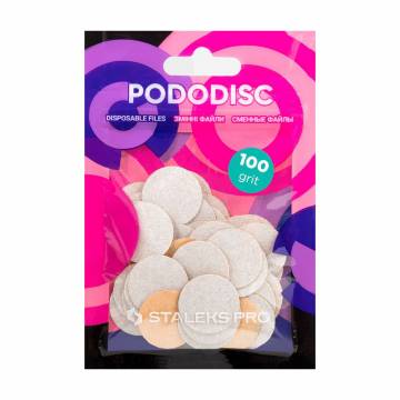 Сменные файлы для педикюрного диска Staleks PRO Expert Pododisc M белые, 100 грит, 50 шт (PDF-20-100w) Сменные файлы для педикюрного диска Staleks PRO Expert Pododisc M белые, 100 грит, 50 шт (PDF-20-100w)
