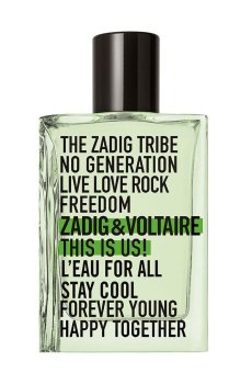 Zadig & Voltaire This is Us! LEau For All Туалетная вода унисекс, 50 мл