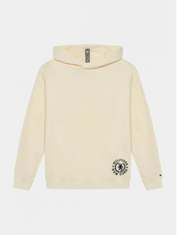 Tommy Hilfiger Світшот Crest Logo KB0KB08712 D Бежевий Regular Fit Tommy Hilfiger Світшот Crest Logo KB0KB08712 D Бежевий Regular Fit
