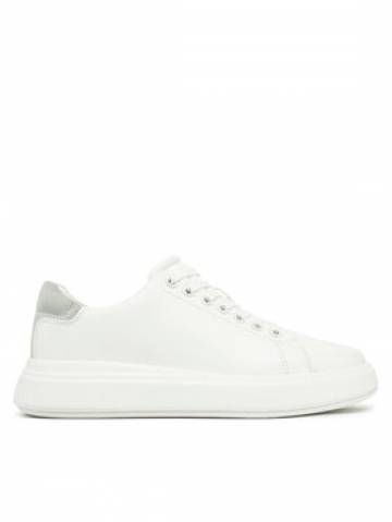Calvin Klein Снікерcи Cupsole Lace Up - Suede Bt HW0HW02404 Білий Calvin Klein Снікерcи Cupsole Lace Up - Suede Bt HW0HW02404 Білий