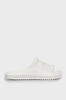 Женские белые слайдеры HYBRID SANDAL TPU IN LUM MET Белый 40 Calvin Klein YW0YW01280