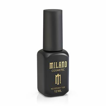 Топ для гель-лака Milano Cosmetic No Sticky Top без липкого слоя, 12 мл Топ для гель-лака Milano Cosmetic No Sticky Top без липкого слоя, 12 мл