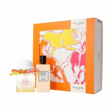 Уценка! Парфюмированный набор женский Hermes Twilly dHermes Eau Ginger (парфюмированная вода, 85 мл + лосьон для тела, 80 мл) Уценка! Парфюмированный набор женский Hermes Twilly dHermes Eau Ginger (парфюмированная вода, 85 мл + лосьон для тела, 80 мл)