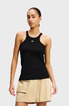 Женская черная майка AUTOGRAPH TANK Черный M Karl Lagerfeld A2W17107