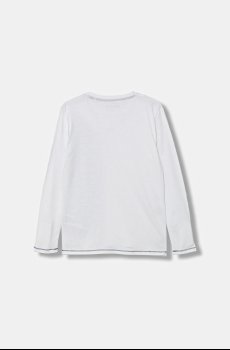 Хлопковый детский лонгслив Guess