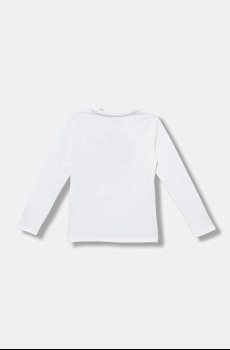 Хлопковый детский лонгслив Guess
