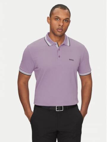 BOSS Поло Paddy 50469055 Фіолетовий Regular Fit BOSS Поло Paddy 50469055 Фіолетовий Regular Fit