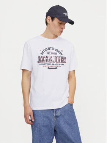 Jack&Jones Футболка Logo 12254862 Білий Standard Fit Jack&Jones Футболка Logo 12254862 Білий Standard Fit