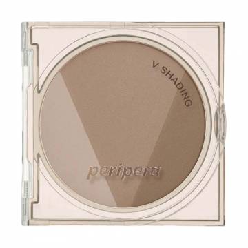 Палетка для контурирования лица Peripera V Shading 003 Grayish Cool, 9 г Палетка для контурирования лица Peripera V Shading 003 Grayish Cool, 9 г
