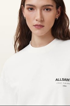 Хлопковая футболка AllSaints