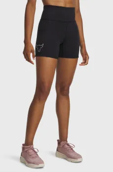 Женские черные велосипедки Pjt Rck Middie Short Черный XS Under Armour 6005086-002