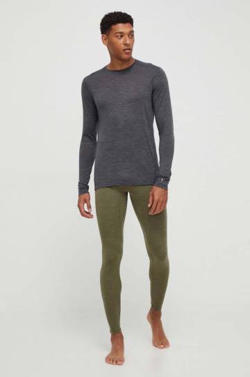 Функциональные леггинсы Smartwool Classic Thermal Merino цвет зелёный Функциональные леггинсы Smartwool Classic Thermal Merino цвет зелёный
