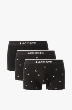 Мужские трусы (3 шт) Черный L Lacoste 5H1299031