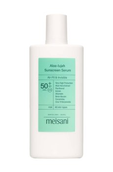 Солнцезащитная крем-сыворотка для лица meisani Aloe-Lujah Sunscreen Serum, SPF 50+, с алоэ, 50 мл
