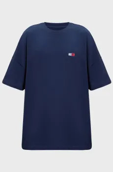 Темно-синяя футболка TJCU ESSENTIALS (унисекс) Синий XXS Tommy Jeans DM0DM19276