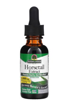 Экстракт хвоща полевого Natures Answer Horsetail Extract 2000 мг, в жидкости, 30 мл
