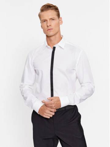 Hugo Сорочка Keidi 50500966 Білий Slim Fit Hugo Сорочка Keidi 50500966 Білий Slim Fit
