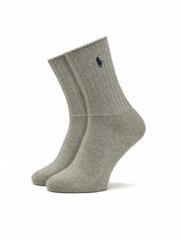 Polo Ralph Lauren Високі жіночі шкарпетки 455846847013 Сірий Polo Ralph Lauren Високі жіночі шкарпетки 455846847013 Сірий