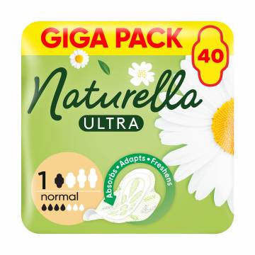 Гигиенические прокладки NATURELLA Ultra Normal, 40 шт Гигиенические прокладки NATURELLA Ultra Normal, 40 шт