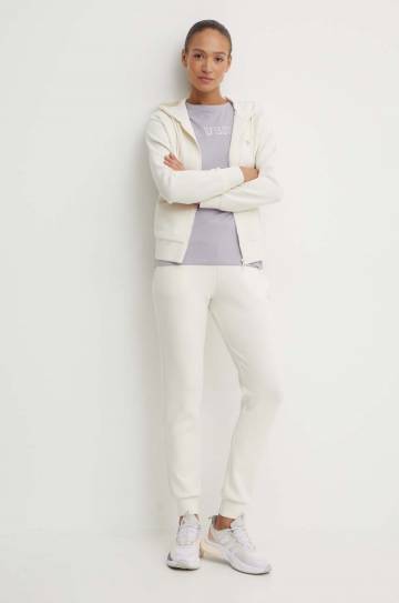 Спортивные штаны Guess OLYMPE цвет бежевый однотонные V4YB08 KCAY2 Спортивные штаны Guess OLYMPE цвет бежевый однотонные V4YB08 KCAY2