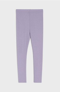 Ребристі легінси - темно-фіолетовий