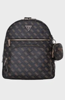 Женский серый рюкзак с узором Серый ONESIZE Guess HWQG71.24350;BNL