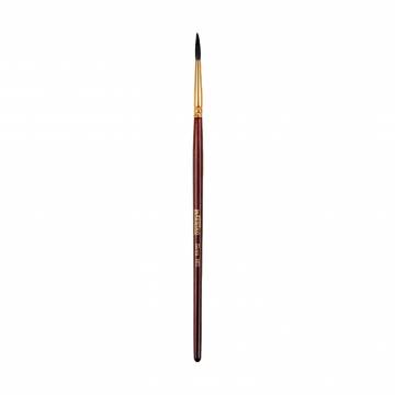 Кисть художественная 1 Вересня Maestro Белка, круглая No.3, 1 шт (310360)