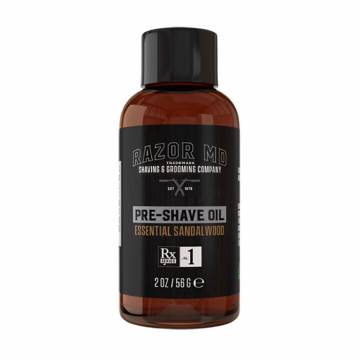 Мужское масло перед бритьем Razor MD Pre Shave Oil Essential Сандаловое дерево, 56 г Мужское масло перед бритьем Razor MD Pre Shave Oil Essential Сандаловое дерево, 56 г